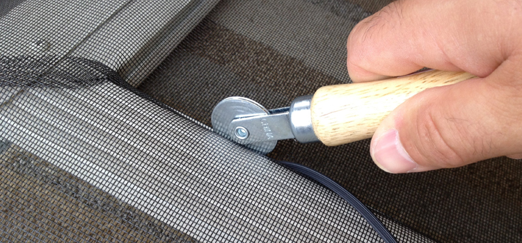 metal screen door repair in Goleta