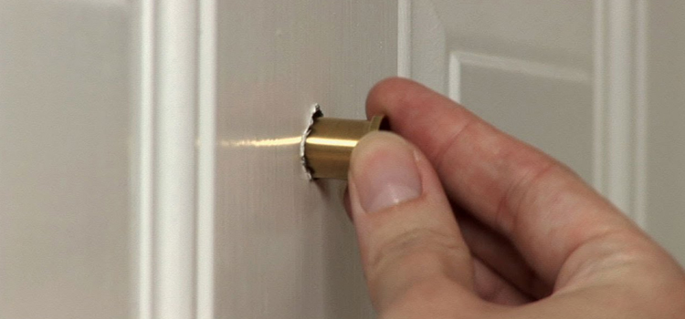 peephole door repair in Goleta